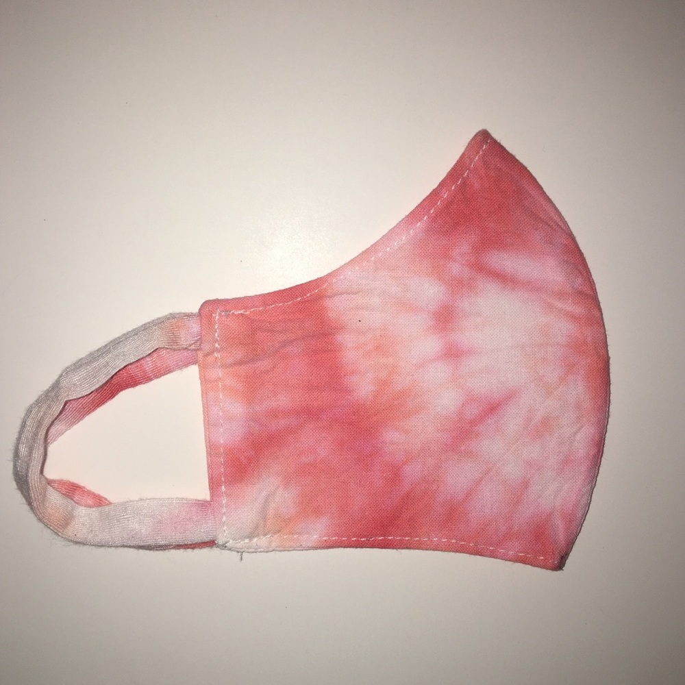 Hand made tie-dye face mask
